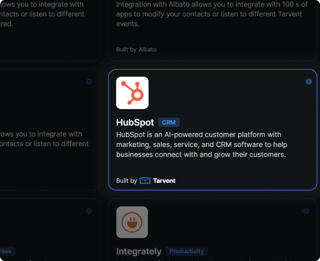 HubSpot Integration