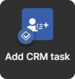 Add CRM task action
